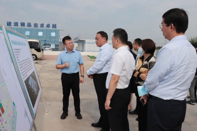西安市委常委、常務(wù)副市長(zhǎng)呂來升到公司考察調(diào)研